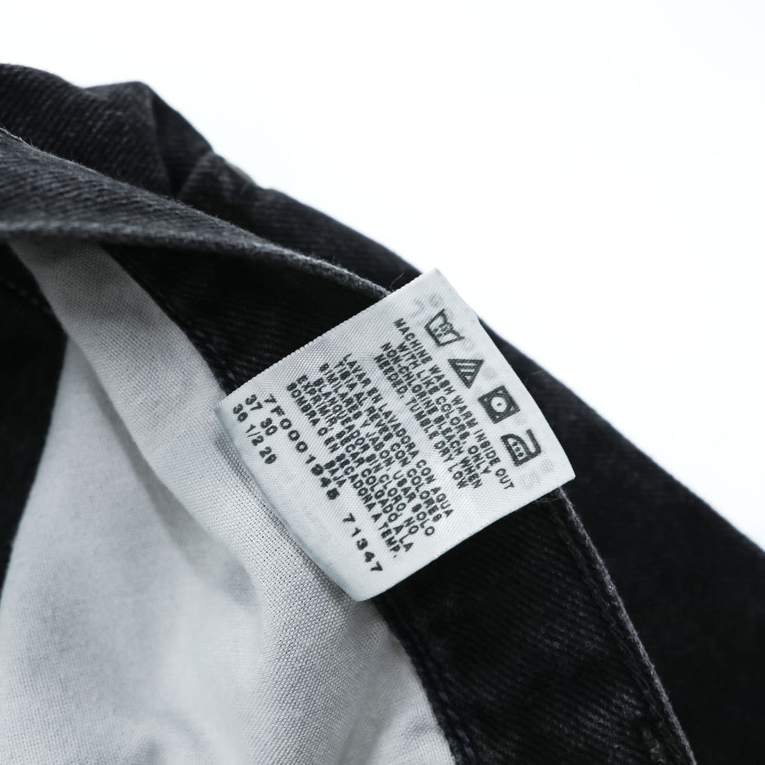 Lee デニムパンツ ジーンズ L ブラック フェード REGULAR FIT 2008908