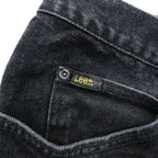 Lee デニムパンツ ジーンズ L ブラック フェード REGULAR FIT 2008908