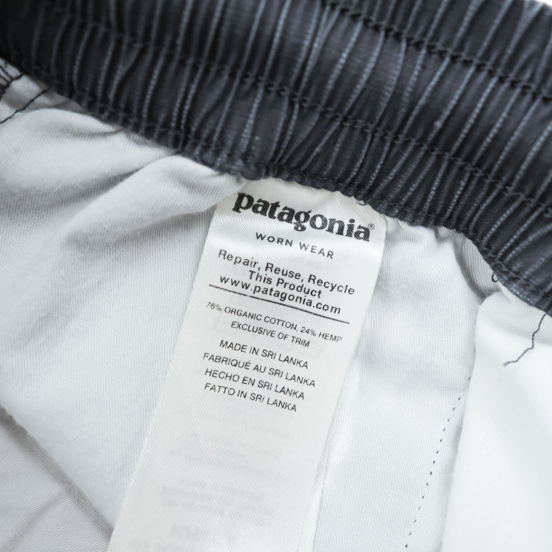 Patagonia オーガニックコットン ヘンプ イージーショーツ ショートパンツ M グレー 57870