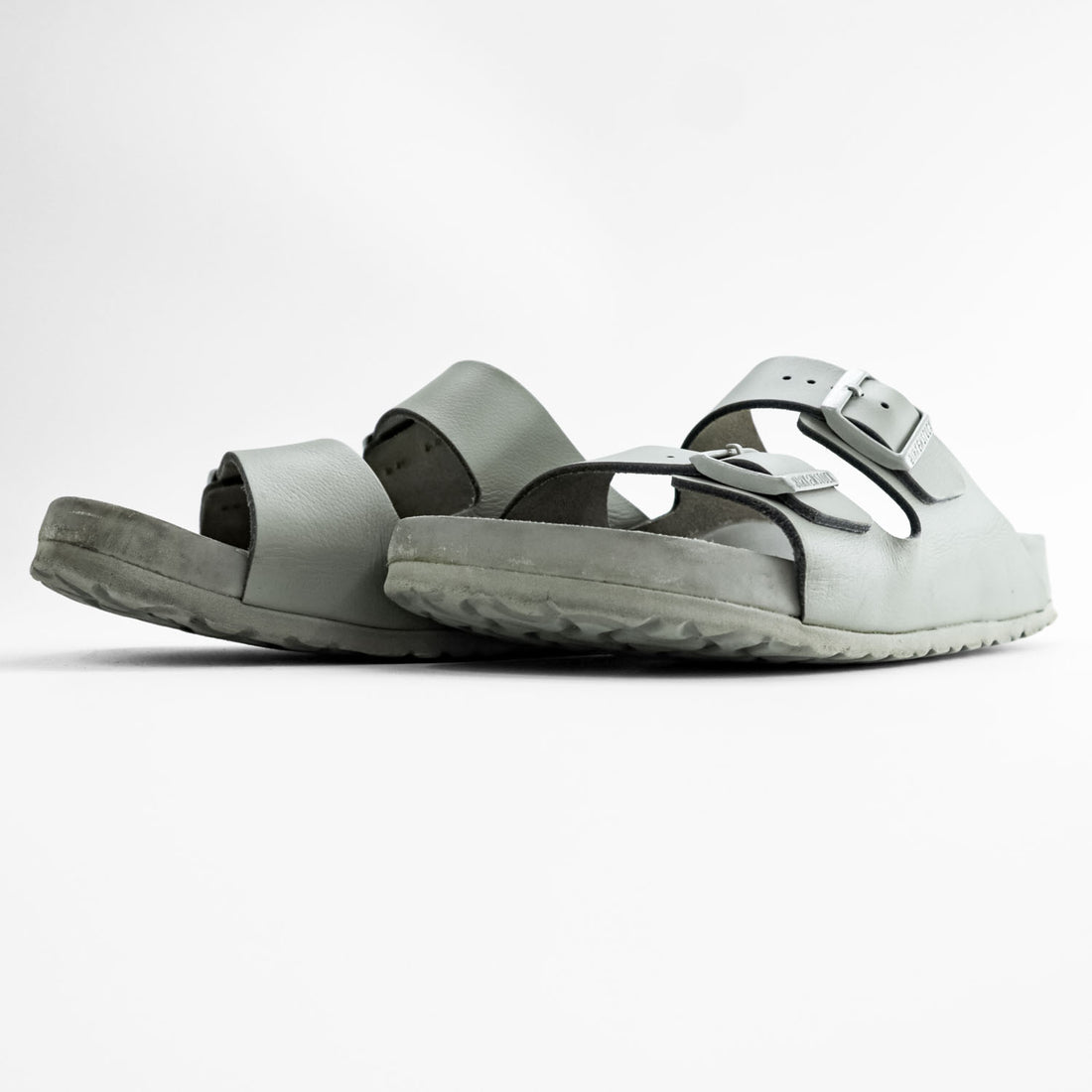 BIRKENSTOCK アリゾナ Arizona スライドサンダル 27cm グレー ドイツ製