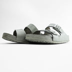 BIRKENSTOCK アリゾナ Arizona スライドサンダル 27cm グレー ドイツ製