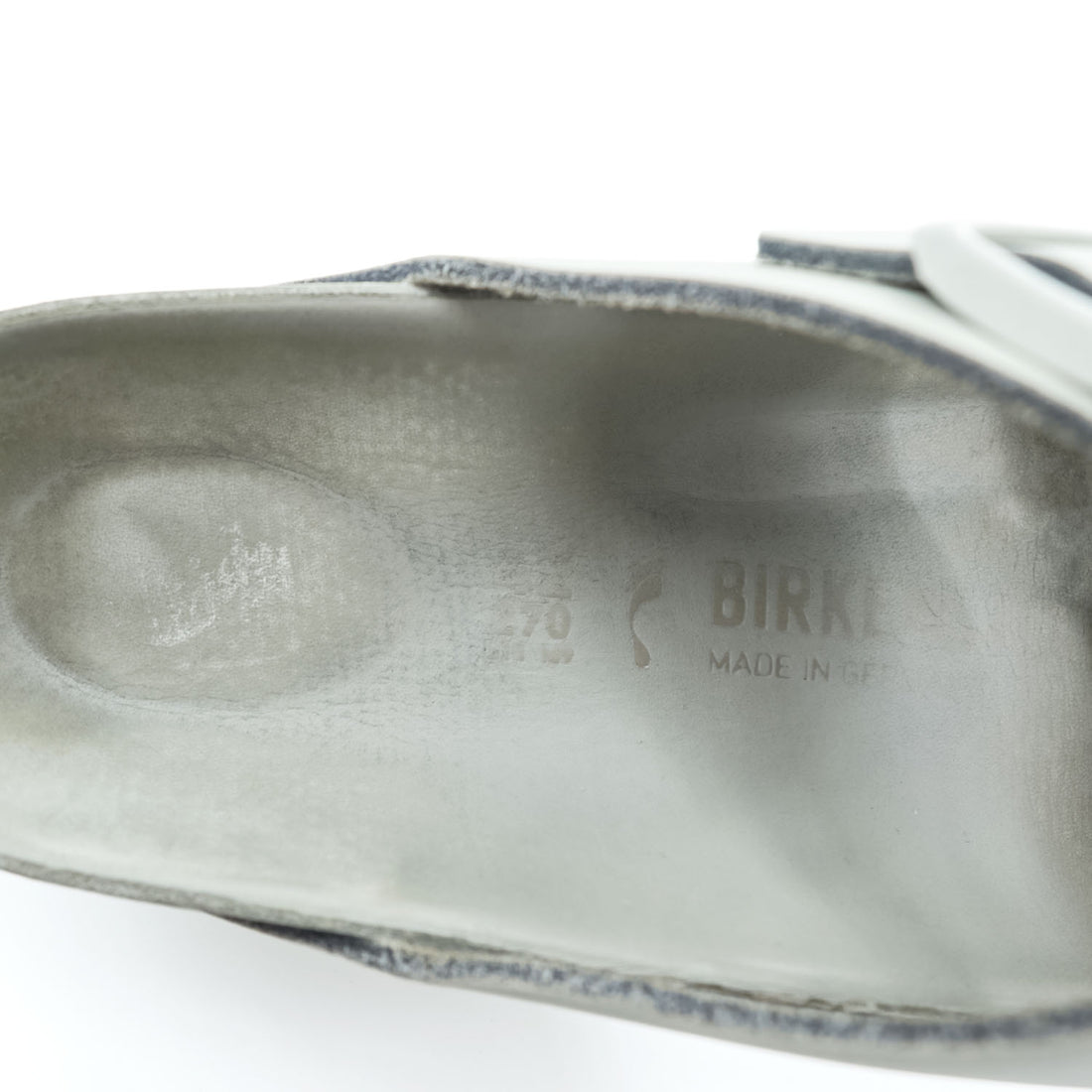 BIRKENSTOCK アリゾナ Arizona スライドサンダル 27cm グレー ドイツ製