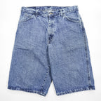 Dickies 90年代 デニム ペインターショーツ ショートパンツ ハーフパンツ L インディゴ ブルー 圧着タグ 55280SDD