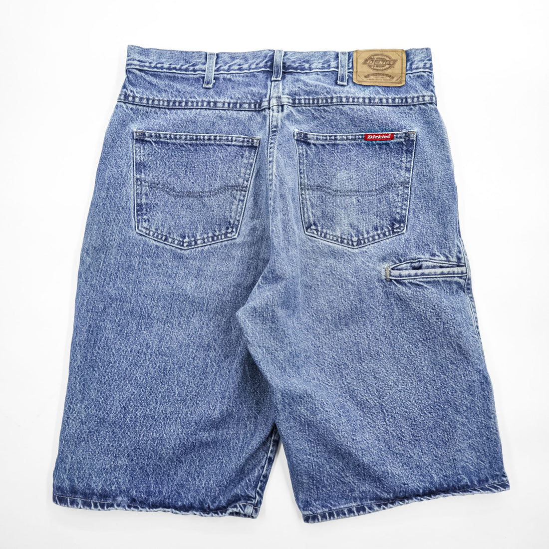 Dickies 90年代 デニム ペインターショーツ ショートパンツ ハーフパンツ L インディゴ ブルー 圧着タグ 55280SDD