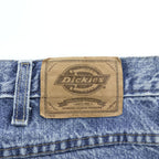 Dickies 90年代 デニム ペインターショーツ ショートパンツ ハーフパンツ L インディゴ ブルー 圧着タグ 55280SDD
