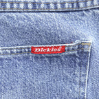 Dickies 90年代 デニム ペインターショーツ ショートパンツ ハーフパンツ L インディゴ ブルー 圧着タグ 55280SDD