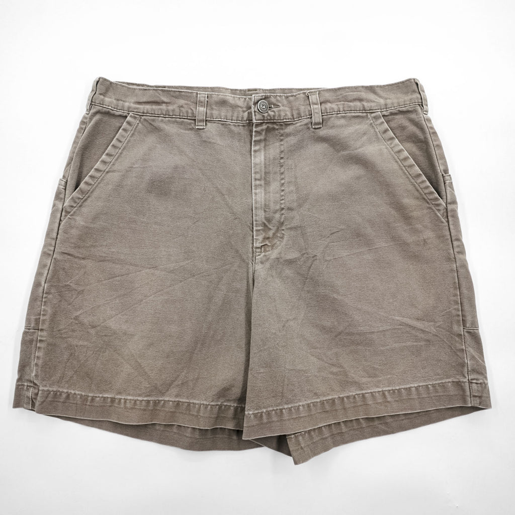 Patagonia 00年代 ヴィンテージ オーガニックコットン ショーツ ショートパンツ L ブラウン キャンバス 05年製 ダック地 ORGANIC COTTON 57226S5