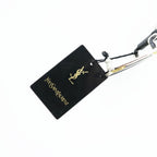 YVES SAINT LAURENT 日本製 ヴィンテージ  レザーベルト ブラック バックル YSL 未使用品