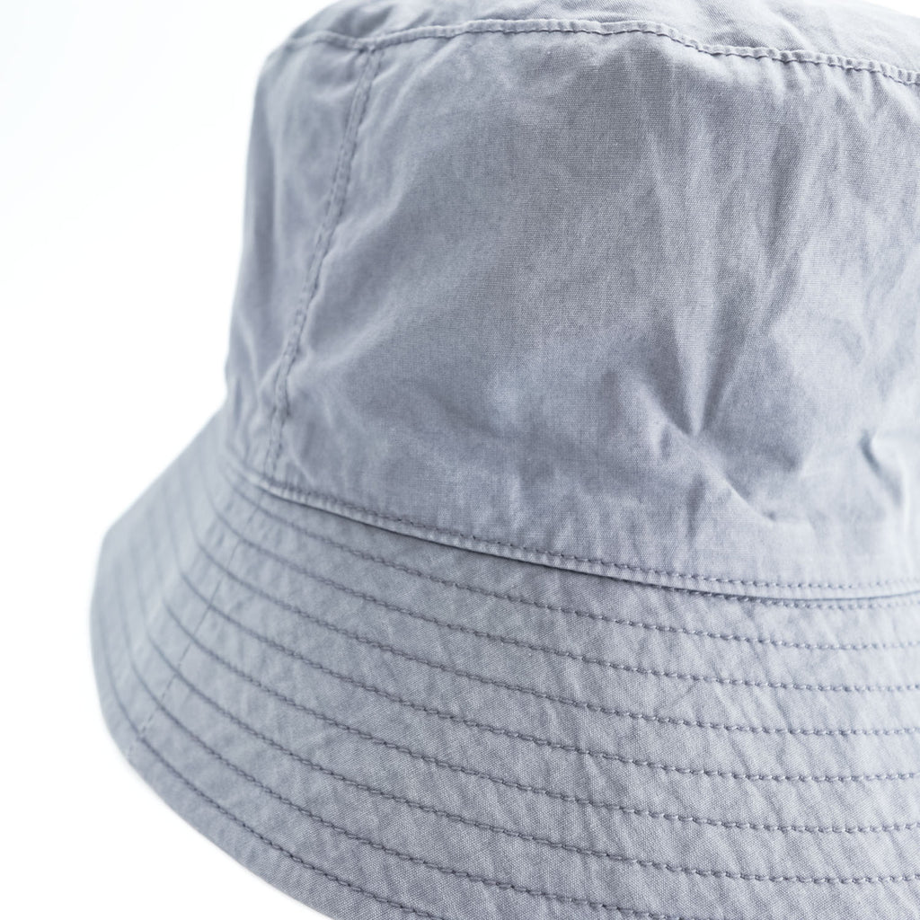 KIJIMA TAKAYUKI 日本製 コットン バケットハット THOMAS MAISON BUCKET HAT サイズ3 グレー 221316