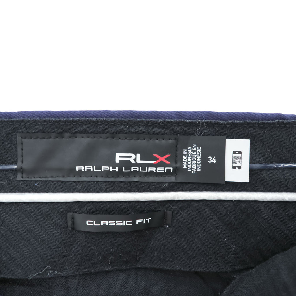 RLX Ralph Lauren クラシックフィット ゴルフショーツ ショートパンツ L ネイビー ストレッチ CLASSIC FIT