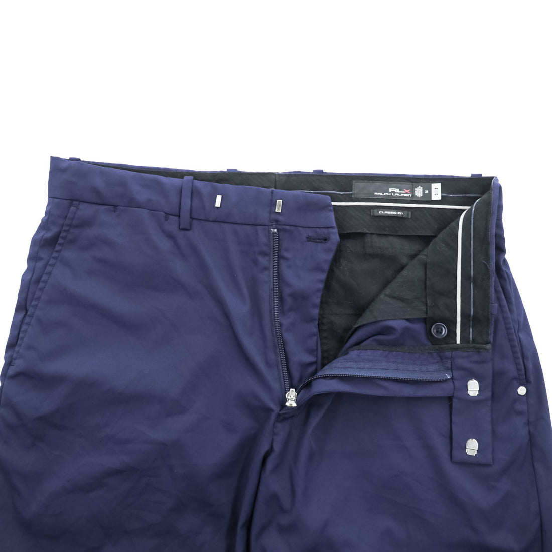RLX Ralph Lauren クラシックフィット ゴルフショーツ ショートパンツ L ネイビー ストレッチ CLASSIC FIT