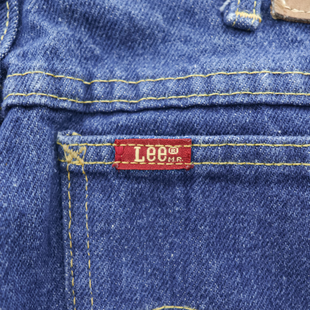 Lee RIDERS 80年代 USA製 ヴィンテージ デニムパンツ ジーンズ L インディゴ ブルー 濃紺 204-0243