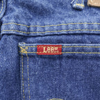 Lee RIDERS 80年代 USA製 ヴィンテージ デニムパンツ ジーンズ L インディゴ ブルー 濃紺 204-0243