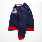 POLO RALPH LAUREN Logo Print Crewneck Sweatshirt XL Navy Red