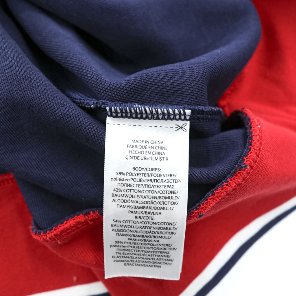 POLO RALPH LAUREN Logo Print Crewneck Sweatshirt XL Navy Red