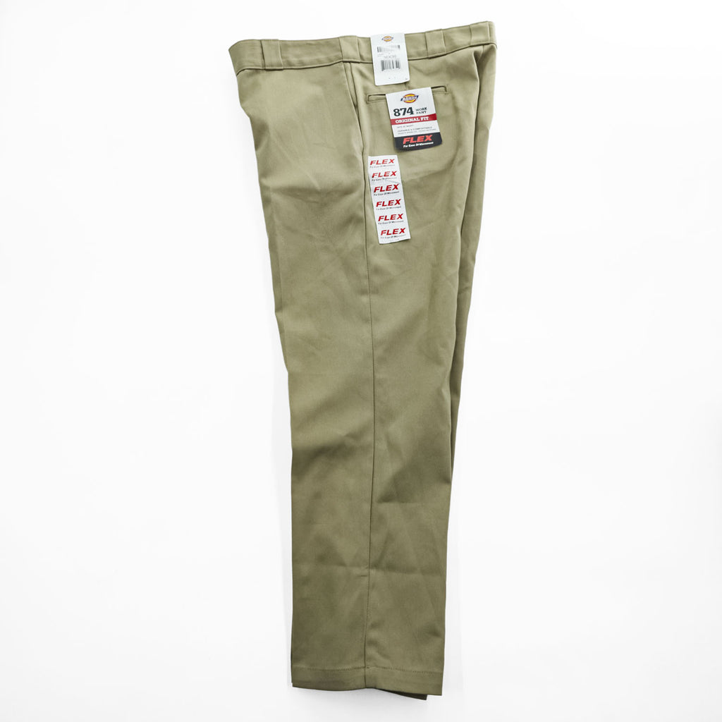 Dickies 874 FLEX Original Fit Work Pants Khaki 36x30 New with Tags