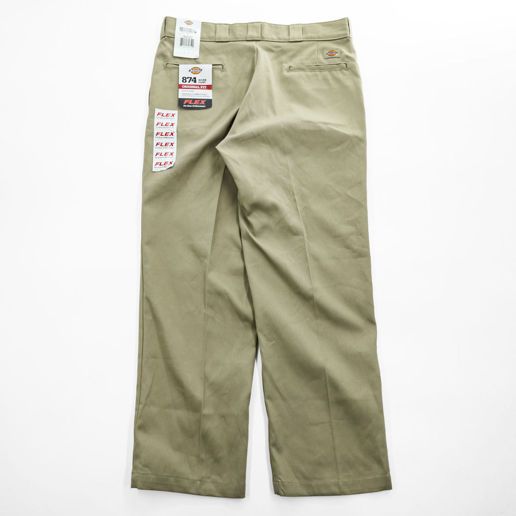 Dickies 874 FLEX Original Fit Work Pants Khaki 36x30 New with Tags