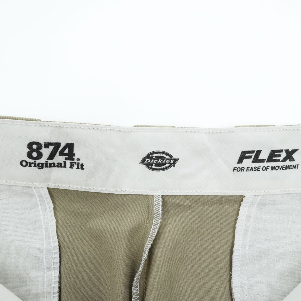 Dickies 874 FLEX Original Fit Work Pants Khaki 36x30 New with Tags