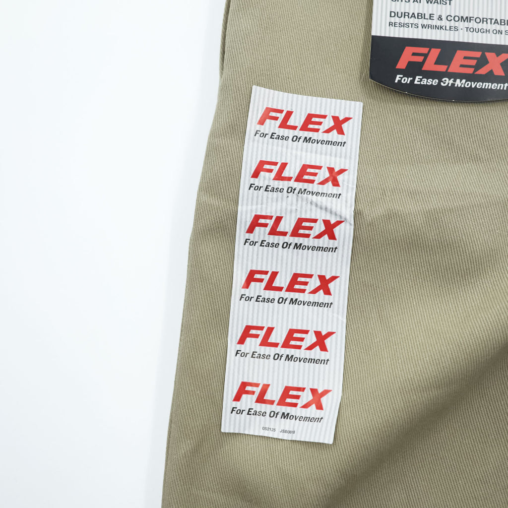 Dickies 874 FLEX Original Fit Work Pants Khaki 36x30 New with Tags