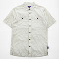 patagonia Back Step Shirt 53139 SP20 Hemp Blend Short Sleeve Shirt Size S Ivory