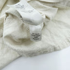 patagonia Back Step Shirt 53139 SP20 Hemp Blend Short Sleeve Shirt Size S Ivory