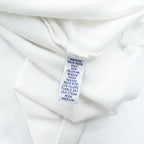 Polo by Ralph Lauren 1990s Made in USA Pony Embroidered White Polo Shirt XXL