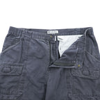 Columbia Men's Cotton Cargo Shorts Size L Navy Gray 2000s