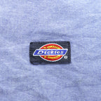 1990s Dickies Made in USA 50/50 Chambray Short Sleeve Work Shirt X Large Blue