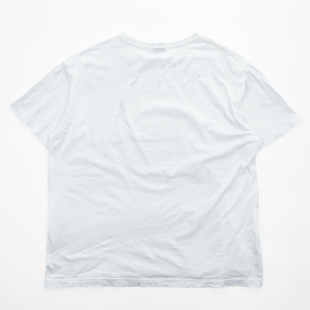 Polo by Ralph Lauren Pony Embroidered White Cotton T-Shirt Size L Made in Honduras