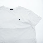 Polo by Ralph Lauren Pony Embroidered White Cotton T-Shirt Size L Made in Honduras