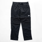 THE NORTH FACE Men's Black Nylon Zip-Off Convertible Pants 36x32 UPF