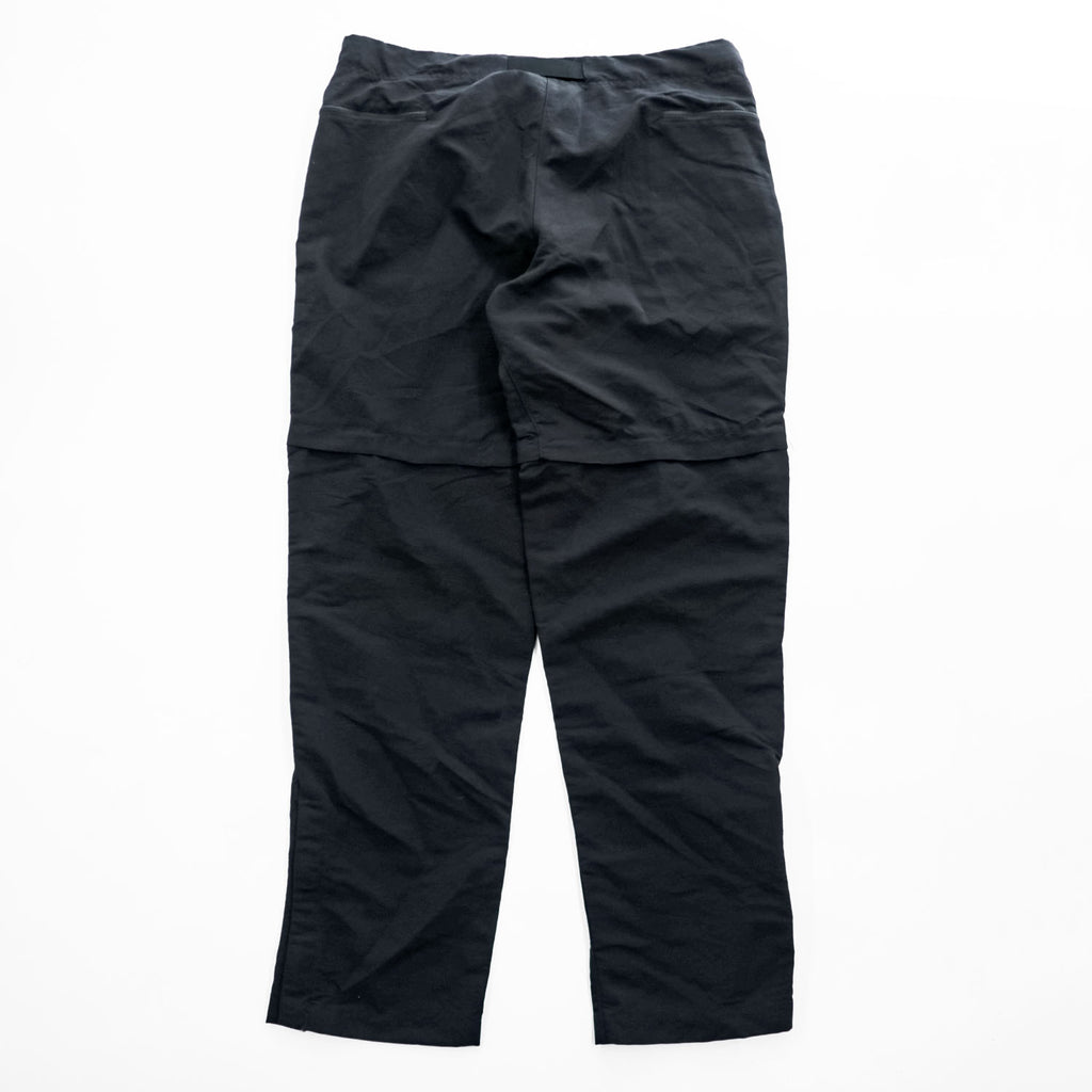THE NORTH FACE Men's Black Nylon Zip-Off Convertible Pants 36x32 UPF