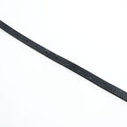 Hender Scheme Tail Belt Black Cow Leather Narrow Long Silver Buckle Japan