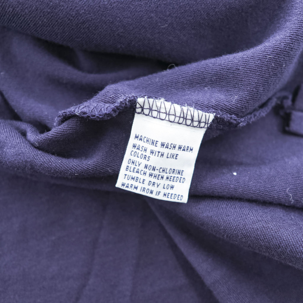 1990s Polo by Ralph Lauren Pony Embroidered Navy Short Sleeve Polo Shirt XL Made in Philippines