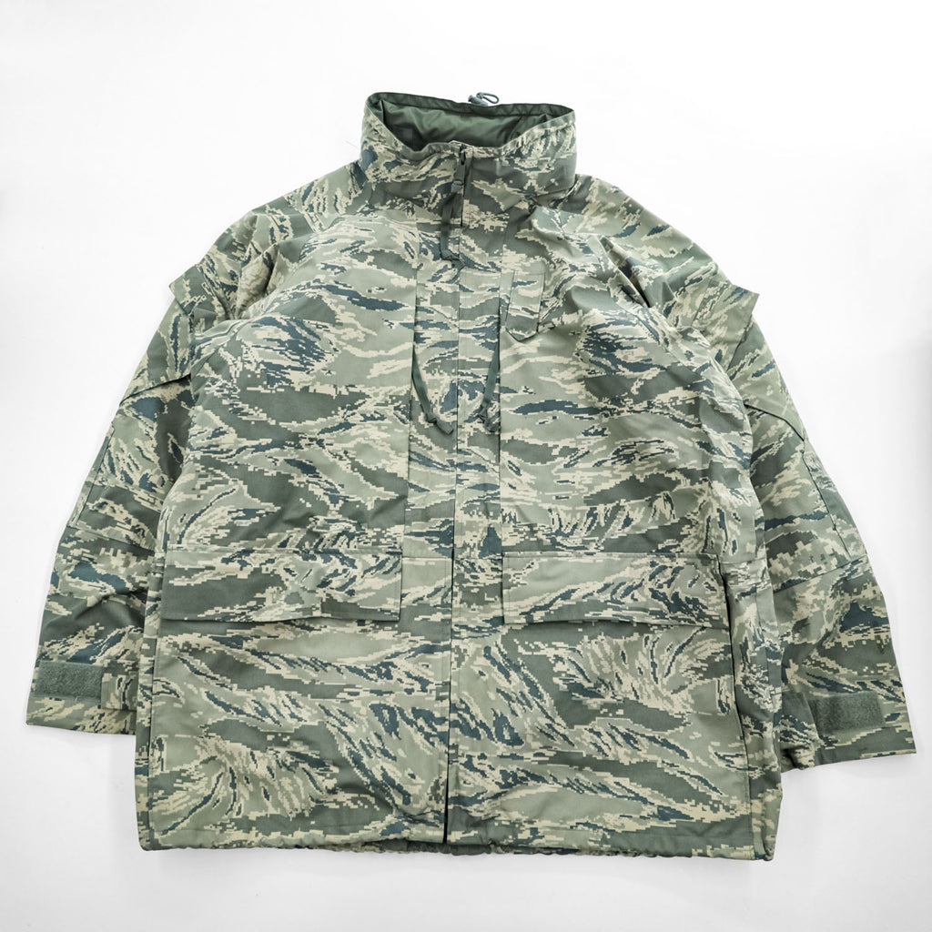PROPPER USAF APECS ABU Tiger Stripe All-Purpose Environmental Parka X-Large Long NSN 8415-01-547-3562