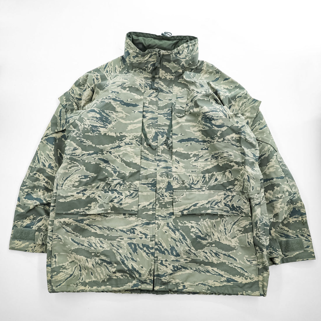 PROPPER USAF APECS ABU Tiger Stripe All-Purpose Environmental Parka X-Large Long NSN 8415-01-547-3562