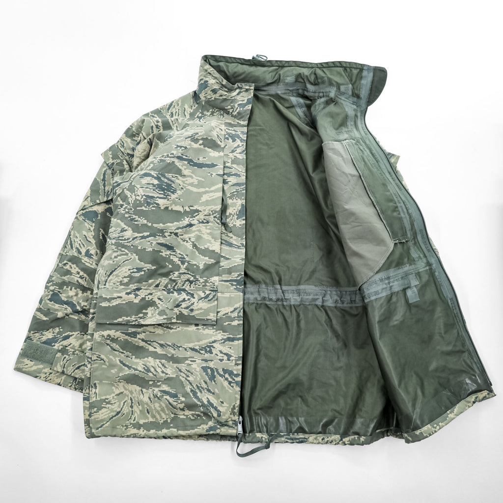 PROPPER USAF APECS ABU Tiger Stripe All-Purpose Environmental Parka X-Large Long NSN 8415-01-547-3562