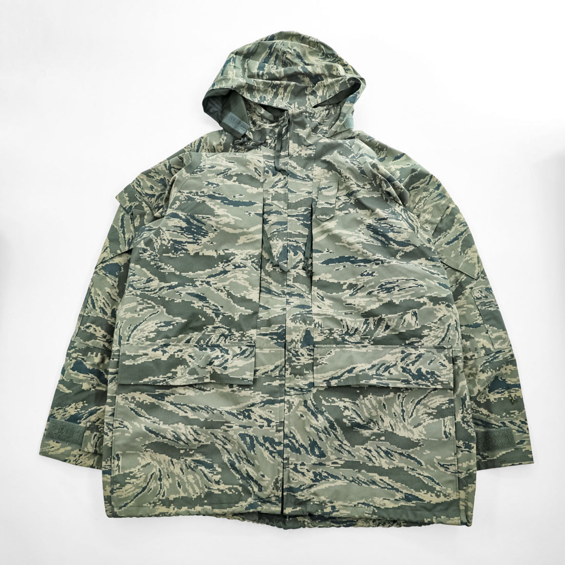 PROPPER USAF APECS ABU Tiger Stripe All-Purpose Environmental Parka X-Large Long NSN 8415-01-547-3562
