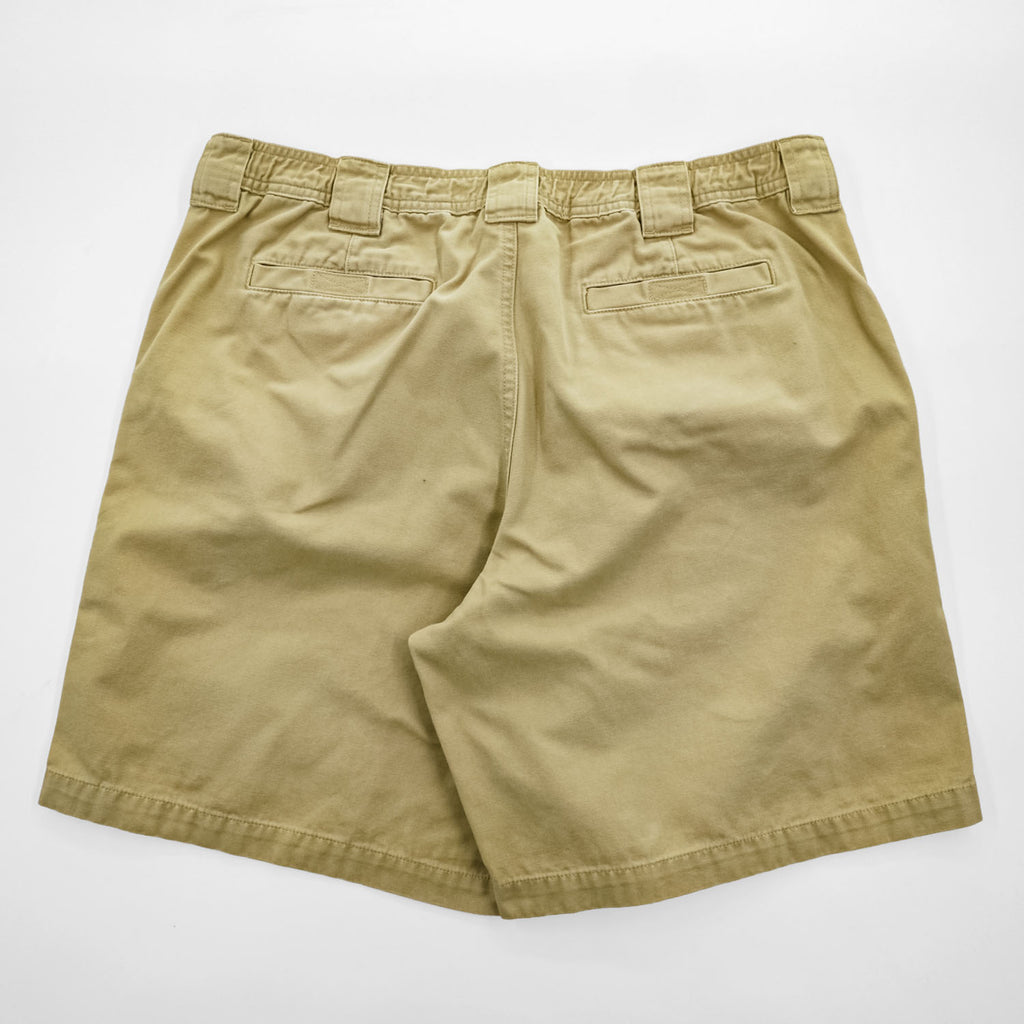 L.L.Bean ダック地 カーゴショーツ ショートパンツ XL ベージュ キャンバス 242462