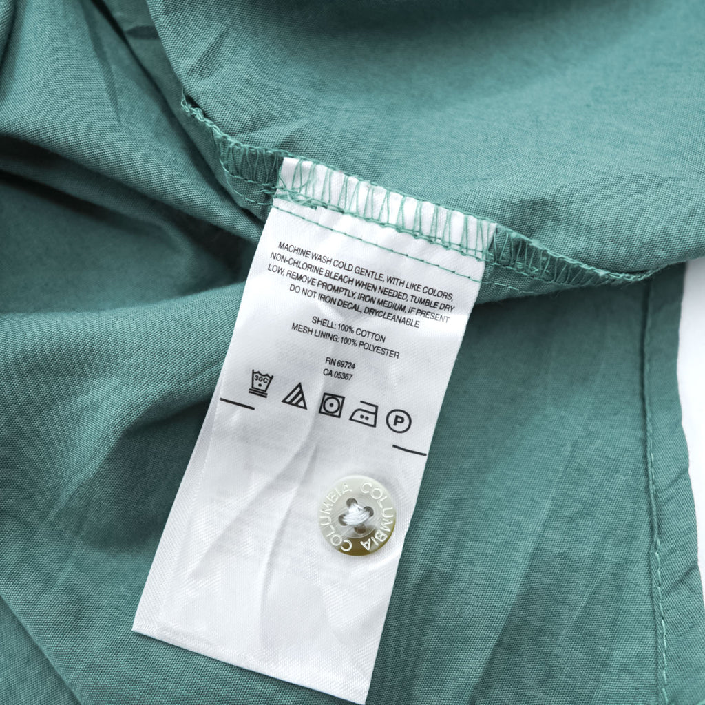 Columbia PFG 半袖 フィッシングシャツ XL グリーン メッシュ FT7130