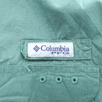 Columbia PFG 半袖 フィッシングシャツ XL グリーン メッシュ FT7130