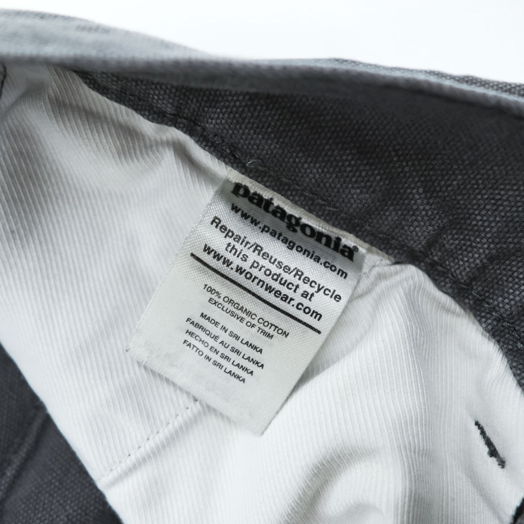 Patagonia スタンドアップショーツ 7インチ オーガニックコットン ショートパンツ L グリーン ダック地 キャンバス 57228