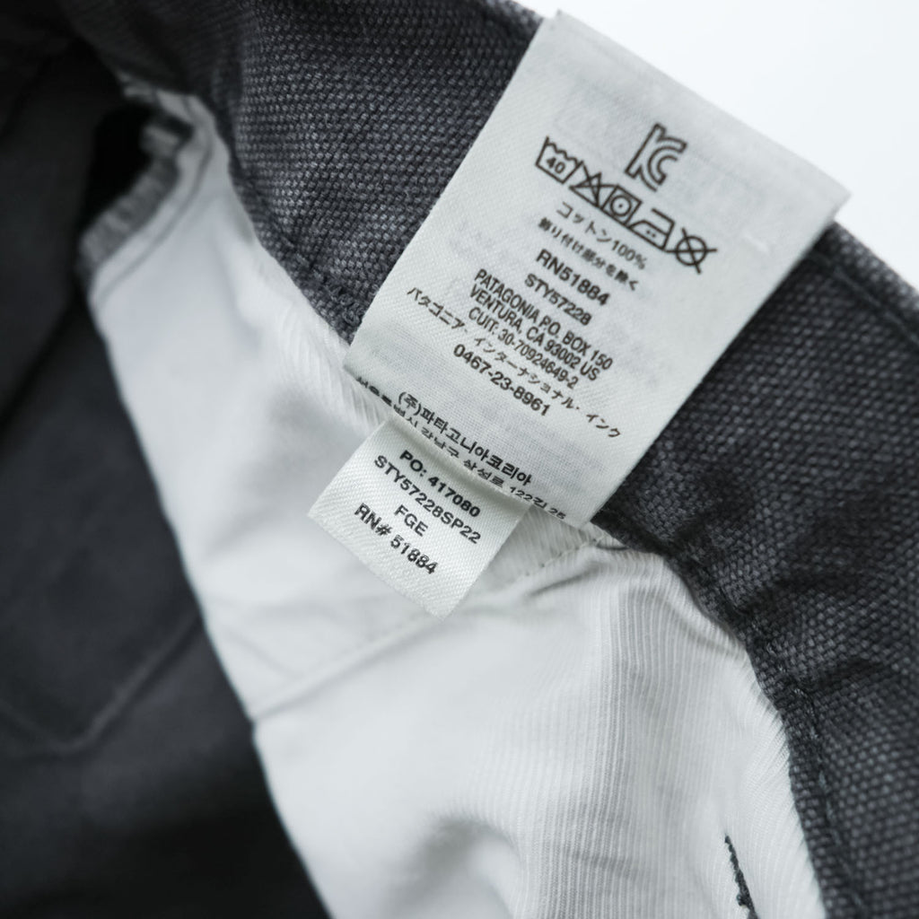 Patagonia スタンドアップショーツ 7インチ オーガニックコットン ショートパンツ L グリーン ダック地 キャンバス 57228