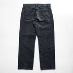 HARLEY DAVIDSON ブラック デニムパンツ ジーンズ L ジッパーフライ レザーパッチ