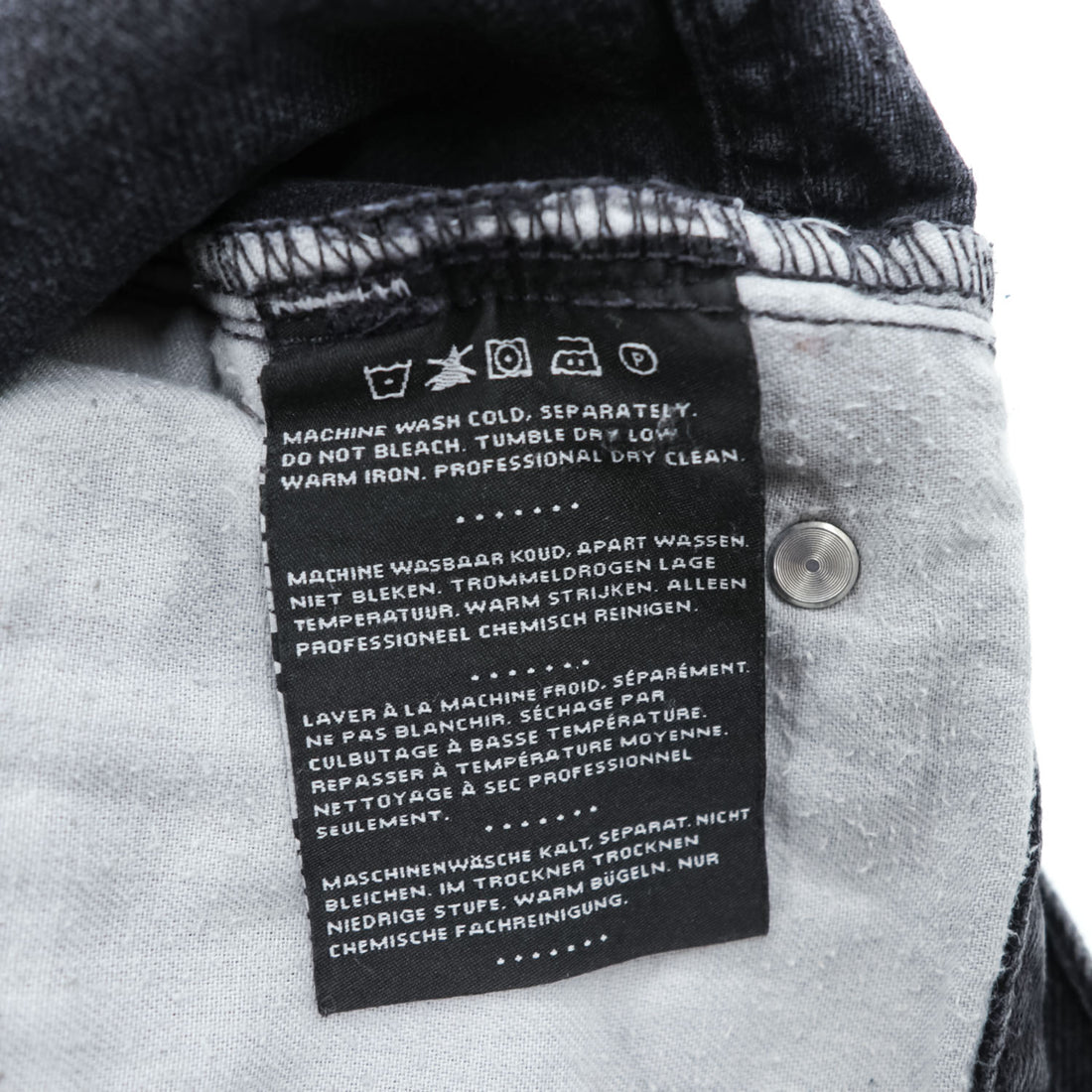 HARLEY DAVIDSON ブラック デニムパンツ ジーンズ L ジッパーフライ レザーパッチ