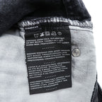 HARLEY DAVIDSON ブラック デニムパンツ ジーンズ L ジッパーフライ レザーパッチ