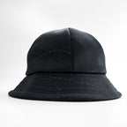 Needles × DC SHOES バルミューダハット Bermuda Hat バケットハット ブラック パープル 刺繍