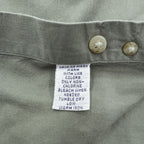 Brooks Brothers 長袖ボタンダウンシャツ M カーキ グリーン SPORT SHIRT 胸ポケット