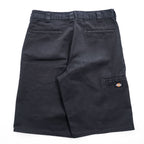 Dickies ワークショーツ W34 ハーフパンツ L ブラック WR200RBK