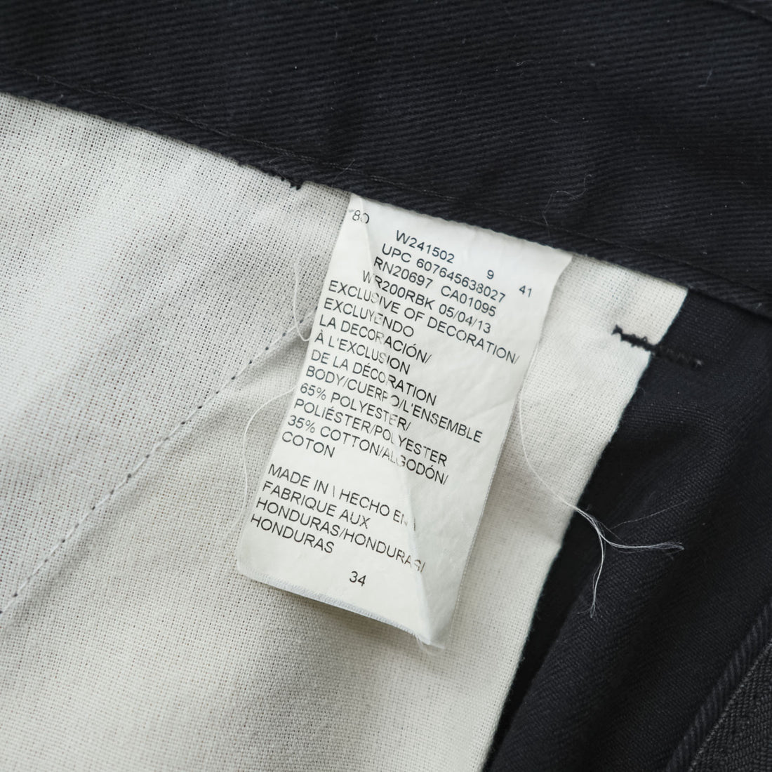 Dickies ワークショーツ W34 ハーフパンツ L ブラック WR200RBK